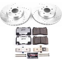 Load image into Gallery viewer, Power Stop 13-18 Cadillac ATS Front Z26 Street Warrior Brake Kit Brake Kits - Performance D&S PowerStop
