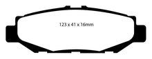 Load image into Gallery viewer, EBC 93-97 Lexus GS300 3.0 Redstuff Rear Brake Pads Brake Pads - Performance EBC
