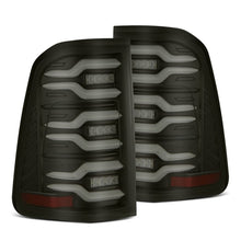 Load image into Gallery viewer, AlphaRex 19-21 Dodge Ram 1500 Luxx-Series LED Tail Lights Black w/Activ Light/Seq Signal Tail Lights AlphaRex