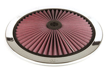 Load image into Gallery viewer, K&N X-Stream Top Filter X-Stream 14 inch OD Chrome Air Filters - Universal Fit K&N Engineering