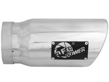 Load image into Gallery viewer, aFe Diesel Exhaust Tip Bolt On Polished 5in Inlet x 6in Outlet x 12in Long Catback aFe