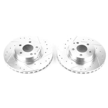 Load image into Gallery viewer, Power Stop 04-06 Mercedes-Benz E500 Front Evolution Drilled & Slotted Rotors - Pair Brake Rotors - Slot & Drilled PowerStop