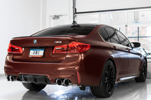 Load image into Gallery viewer, AWE Tuning 18-19 BMW M5 (F90) 4.4T AWD SwitchPath Axle-back Exhaust - Diamond Black Tips Axle Back AWE Tuning