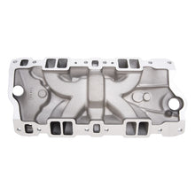 Load image into Gallery viewer, Edelbrock Intake Manifold Perf Eps SBC w/ Oil Fill Tube and Breather Black Intake Manifolds Edelbrock