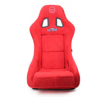 Load image into Gallery viewer, NRG FRP Bucket Seat ULTRA Edition - Medium (Red Alcantara/Pearlized Back) Race Seats NRG