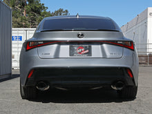 Load image into Gallery viewer, aFe Takeda 14-22 Lexus IS350 V6 2.5in. 304 Stainless Steel Axle-Back Exhaust System w/ Black Tip Axle Back aFe