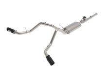Load image into Gallery viewer, aFe Gemini XV 3in 304 SS Cat-Back Exhaust 09-18 GM Trucks V6-4.3/V8-4.8/5.3L w/ Black Tips Catback aFe