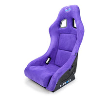 Load image into Gallery viewer, NRG FRP Bucket Seat PRISMA Edition w/ Pearlized Back Purple Alcantara - Medium Race Seats NRG