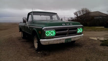 Load image into Gallery viewer, Oracle Pre-Installed Lights 5.75 IN. Sealed Beam - Green Halo SEE WARRANTY Headlights ORACLE Lighting