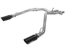 Load image into Gallery viewer, aFe MACHForce XP DPF-Back Exhaust 3in SS w/ 5in Black Tips 2014 Dodge Ram 1500 V6 3.0L EcoDiesel DPF Back aFe