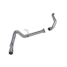 Load image into Gallery viewer, MBRP 11-14 Ford 6.7L F-250/350/450 4in Filter Back Single Side Exit Alum and Down Pipe Exhaust Downpipe Back MBRP