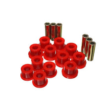 Load image into Gallery viewer, Energy Suspension 05-14 Toyota Tacoma Rear Leaf Spring Bushings - Red Bushing Kits Energy Suspension