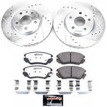 Load image into Gallery viewer, Power Stop 2010 Buick Allure Front Z26 Street Warrior Brake Kit Brake Kits - Performance D&S PowerStop