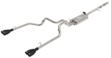 Load image into Gallery viewer, aFe Gemini XV 3in 304 SS Cat-Back Exhaust w/ Cutout 19-21 GM Silverado/Sierra 1500 V8- w/ Black Tips Catback aFe