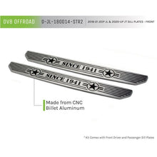 Load image into Gallery viewer, DV8 Offroad 2018-2019 Jeep Gladiator JL Front Sill Plates Body Armor & Rock Rails DV8 Offroad