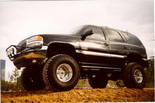 Load image into Gallery viewer, N-Fab Nerf Step 00-06 Chevy-GMC Tahoe/Yukon/Sonora SUV 4 Door - Gloss Black - W2W - 3in Side Steps N-Fab