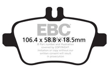 Load image into Gallery viewer, EBC 13+ Mercedes-Benz CLA250 2.0 Turbo Greenstuff Rear Brake Pads Brake Pads - Performance EBC
