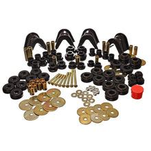 Load image into Gallery viewer, Energy Suspension 66-77 Ford Bronco 4WD (w/ 4 Deg C-Bushings) Black Hyper-Flex Master Bushing Set Bushings - Full Vehicle Kits Energy Suspension
