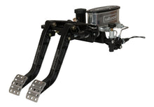 Load image into Gallery viewer, Wilwood Adjustable-Tandem Dual Pedal - Brake / Clutch - Fwd. Swing Mount - 6.25:1 - Black E-Coat Pedals Wilwood