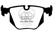 Load image into Gallery viewer, EBC 01-07 BMW M3 3.2 (E46) Redstuff Rear Brake Pads Brake Pads - Performance EBC