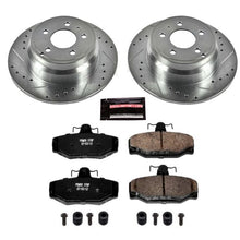 Load image into Gallery viewer, Power Stop 1997 Volvo 850 Rear Z23 Evolution Sport Brake Kit Brake Kits - Performance D&S PowerStop
