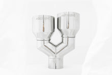 Load image into Gallery viewer, MBRP Universal T304 SS Dual Tip 4in OD/2.5in Inlet Tips MBRP
