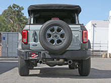 Load image into Gallery viewer, aFe Vulcan 3in 304 SS Axle-Back Exhaust 2021 Ford Bronco L4-2.3L (t)/V6-2.7L (tt) w/ Polished Tips Catback aFe