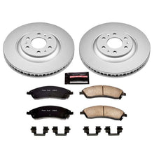 Load image into Gallery viewer, Power Stop 04-09 Cadillac SRX Front Z17 Evolution Geomet Coated Brake Kit Brake Kits - Performance Blank PowerStop