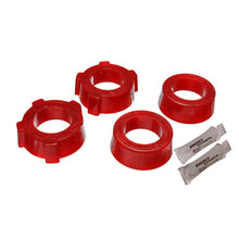 Load image into Gallery viewer, Energy Suspension 69-78 Vokswagen (Air Cooled) Red Rear Spring Plate Bushing Set Bushing Kits Energy Suspension