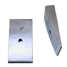 Load image into Gallery viewer, Omix 8 Degree Rear Leaf Spring Shims 2.5 Inch Wide Hardware - Singles OMIX