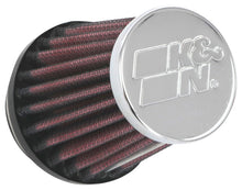 Load image into Gallery viewer, K&N Universal Chrome Filter 1 9/16 inch FLG / 2 5/8 inch Bottom / 2 inch Top / 3 inch Height Air Filters - Universal Fit K&N Engineering