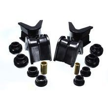 Load image into Gallery viewer, Energy Suspension 76-77 Ford Bronco/66-72 F-100/F-150 Black 7 Deg Offset Complete 14Pc C-Bushing Set Bushing Kits Energy Suspension