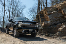 Load image into Gallery viewer, MBRP 2020+ GMC/Chevy 2500/3500 6.6L Duramax 4in Mand Bent Tubing Pro-Ser Cat Back Single Side - Blk Catback MBRP