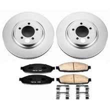 Load image into Gallery viewer, Power Stop 03-05 Lincoln Aviator Front Z17 Evolution Geomet Coated Brake Kit Brake Kits - Performance Blank PowerStop