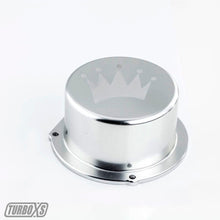Load image into Gallery viewer, Turbo XS 15-16 Subaru WRX Billet Aluminum Vacuum Pump Cover - Silver Engine Covers Turbo XS