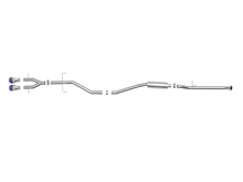 Load image into Gallery viewer, aFe Takeda 2.5in 304SS Cat-Back Exhaust System 17-20 Honda Civic SI Coupe L4-1.5L (t) - BL Flame Tip Catback aFe