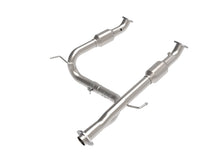Load image into Gallery viewer, aFe Toyota Tacoma 05-15 V6-4.0L Twisted Steel Y-Pipe w/ Cat X Pipes aFe