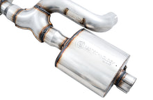 Load image into Gallery viewer, AWE Tuning 07-18 Jeep Wrangler JK/JKU 3.6L Tread Edition Axle-Back Dual Exhaust - Diamond Black Tips Catback AWE Tuning