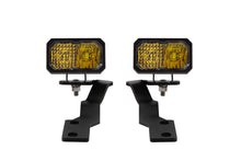 Load image into Gallery viewer, Diode Dynamics 16-21 Toyota Tacoma Stage Series 2in LED Ditch Light Kit - Yellow Pro Combo Light Accessories and Wiring Diode Dynamics