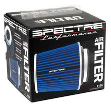 Load image into Gallery viewer, Spectre Adjustable Conical Air Filter 5-1/2in. Tall (Fits 3in. / 3-1/2in. / 4in. Tubes) - Blue Air Filters - Universal Fit Spectre
