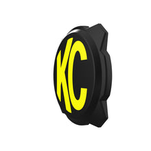 Load image into Gallery viewer, KC HiLiTES 6in. Hard Cover for Gravity Pro6 LED Lights (Single) - Black w/Yellow KC Logo Light Covers and Guards KC HiLiTES