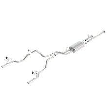 Load image into Gallery viewer, Borla 14-15 Toyota Tundra 4.6L/5.7L Crew Max SB DC SB Touring Cat Back Exhaust Dual Split Rear Exit Catback Borla