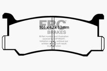 Load image into Gallery viewer, EBC 92-95 Mazda MX3 1.6 Greenstuff Rear Brake Pads Brake Pads - Performance EBC