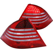 Load image into Gallery viewer, ANZO 2000-2005 Mercedes Benz S Class W220 LED Taillights Red/Clear Tail Lights ANZO