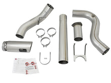 Load image into Gallery viewer, aFe ATLAS 5in DPF-Back Alum Steel Exhaust System w/Polished Tip 2017 Ford Diesel Trucks V8-6.7L (td) DPF Back aFe