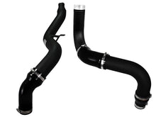 Load image into Gallery viewer, aFe Bladerunner 3in Black Intercooler Hot and Cold Side Tubes 14-15 Dodge Ram 1500 EcoDiesel V6 3.0L Intercoolers aFe