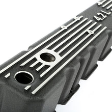 Load image into Gallery viewer, Omix Black Aluminum Valve Cover Kit 4.2L 81-86 CJ Valve Covers OMIX