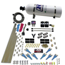 Load image into Gallery viewer, Nitrous Express Pro-Shk/Gas (200-600HP) 2 Fuel 1 Supershark Solenoid Nitrous Kit w/15lb Bottle Nitrous Systems Nitrous Express