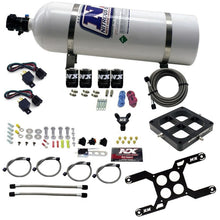 Load image into Gallery viewer, Nitrous Express Dominator Dual Stage Billet Crossbar Nitrous Kit (50-300 & 100-500HP) w/15lb Bottle Nitrous Systems Nitrous Express