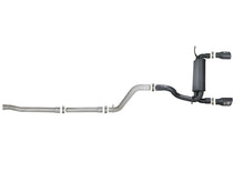 Load image into Gallery viewer, aFe Rebel Series 2.5in 409 SS Cat-Back Exhaust w/ Black Tips 18-19 Jeep Wrangler (JL) V6 3.6L Catback aFe